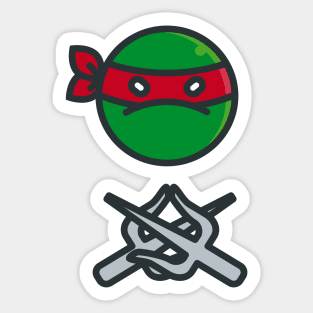 Raphael is my favorite ninja turtle Sticker